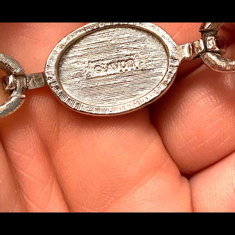 ABALONE silver Bracelet Vintage AVON - Picture 4 of 4